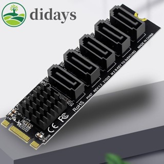 อะแดปเตอร์แปลงชิปเซ็ต M.2 NGFF B-Key Sata เป็น SATA3 6Gbps JM575 [Didays.th]