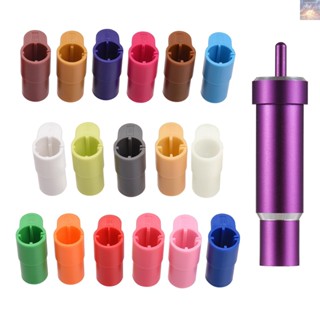 พร้อมส่ง อะแดปเตอร์ปากกา 17 ชิ้น และชุดท่อมาร์กเกอร์ แบบเปลี่ยน สําหรับ Sharpie Bic Crayola Sakura Pilot Pentel Paper Mate Mitsubishi uni-Ball 1 ชิ้น
