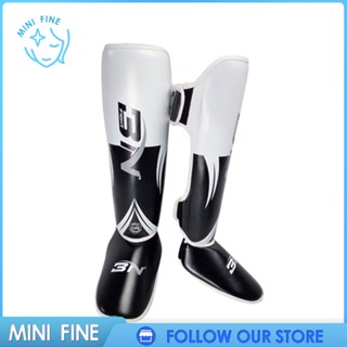 [ Shin Guards เทควันโด ป้องกันขา ชกมวย ชินการ์ด Mma ชกมวยคาราเต้