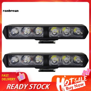 &lt;rainbrown&gt; ไฟสปอตไลท์ Led 10w กันน้ํา กันฝน สว่างมาก กันกระแทก สําหรับรถมอเตอร์ไซด์ เอเชียตะวันออกเฉียงใต้