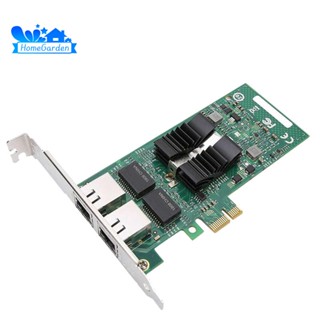 อะแดปเตอร์การ์ดเครือข่าย 82576-T2 Dual Port Gigabit PCI-E สําหรับ XP WIN7 WIN8 WIN10