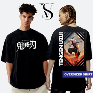 Oversized Anime Shirt - VS - Demon Slayer - Tengen Uzui - Oversized_03