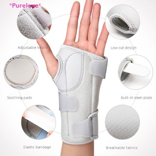 Purelove&gt; ใหม่ เฝือกพยุงข้อมือ ข้อนิ้วหัวแม่มือ ข้ออักเสบ สําหรับเล่นกีฬา