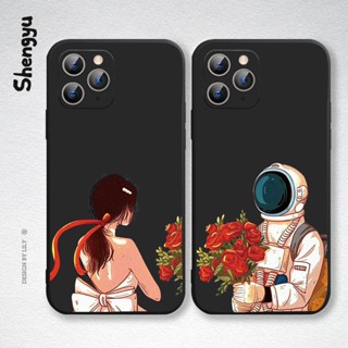 เคสโทรศัพท์มือถือแบบนิ่ม TPU ลายนักบินอวกาศ 2 สําหรับ Samsung S22+ S21+ S22 S21 S20 Ultra Plus FE 5G S10e S10 lite S9 S8 S7 S6 Edge Plus