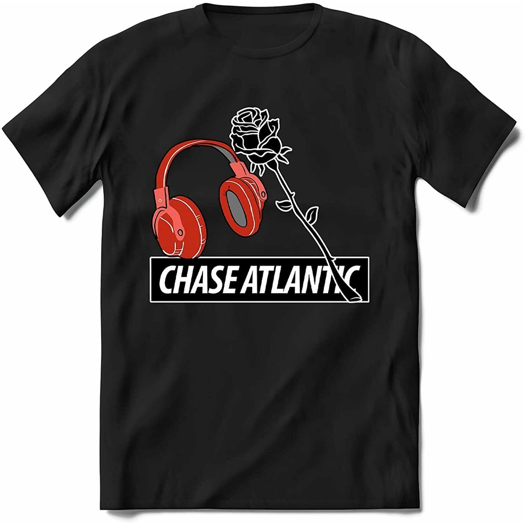 OVเสื้อยืด แบบนิ่ม พิมพ์ลายวงดนตรี Chase Atlantic Merch แฟชั่นสําหรับผู้ชาย และผู้หญิง
