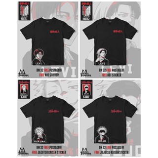 Attack On Titan Vs Jujutsu Kaisen Special Anime T-Shirt_03