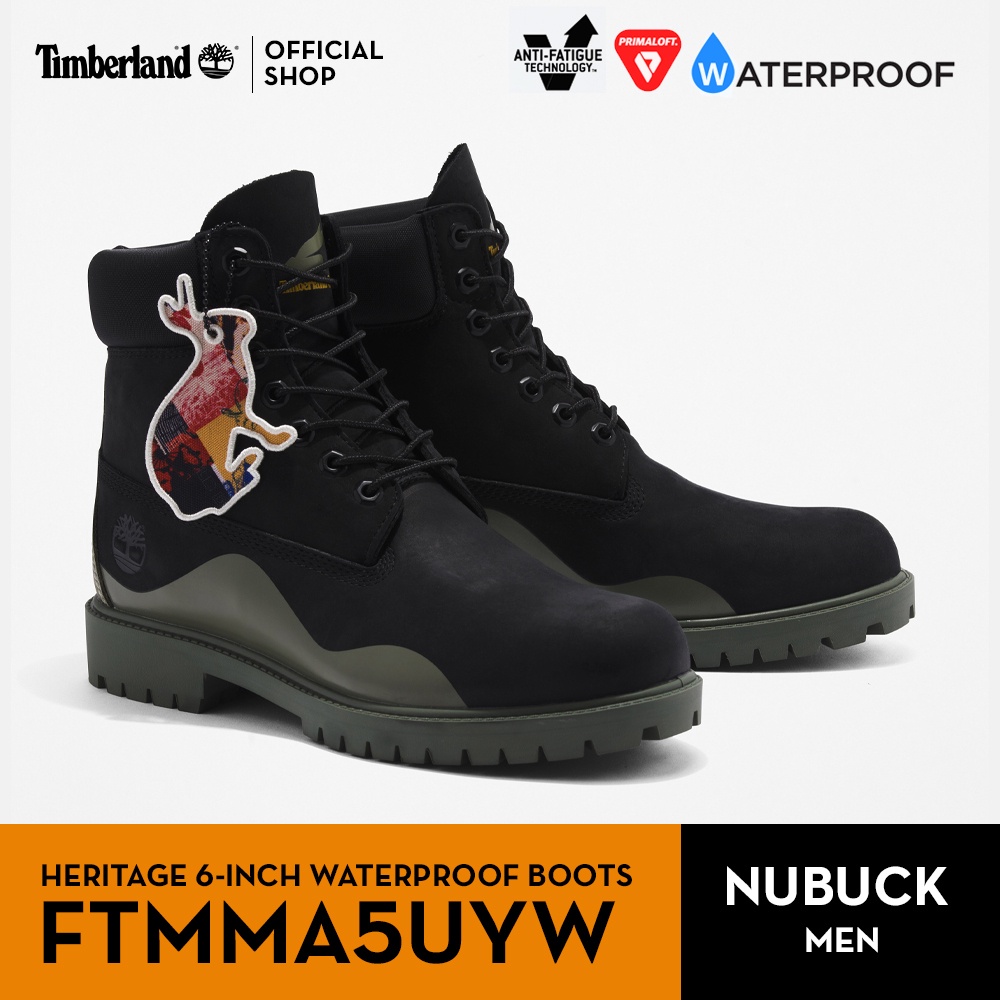 Timberland Men’s Timberland® Heritage 6-Inch Waterproof Boots รองเท้าบูทผู้ชาย (FTMMA5UYW)