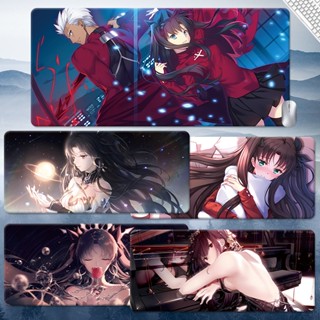 Fate Mouse Pad Ishtar Computer Pad Tohsaka Rin anime Alter Custom keyboard pad Altria Pendragon animation EMIYA FGO table pad Joan of Arc Gaming Rubber cushion