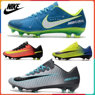 KK Nike Mercurial Vapor XI FG เล็บรองเท้าฟุตบอล รองเท้าฟุตบอล รองเท้าสตั๊ดหุ้มข้อ ยี่ห้อ 39-45
