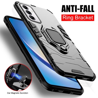 For Samsung Galaxy A34 5G Case Heavy Duty Armor Shockproof Coque Sumsung Samung A 34 5G 6.6" Magnetic Holder Ring Protect Fundas