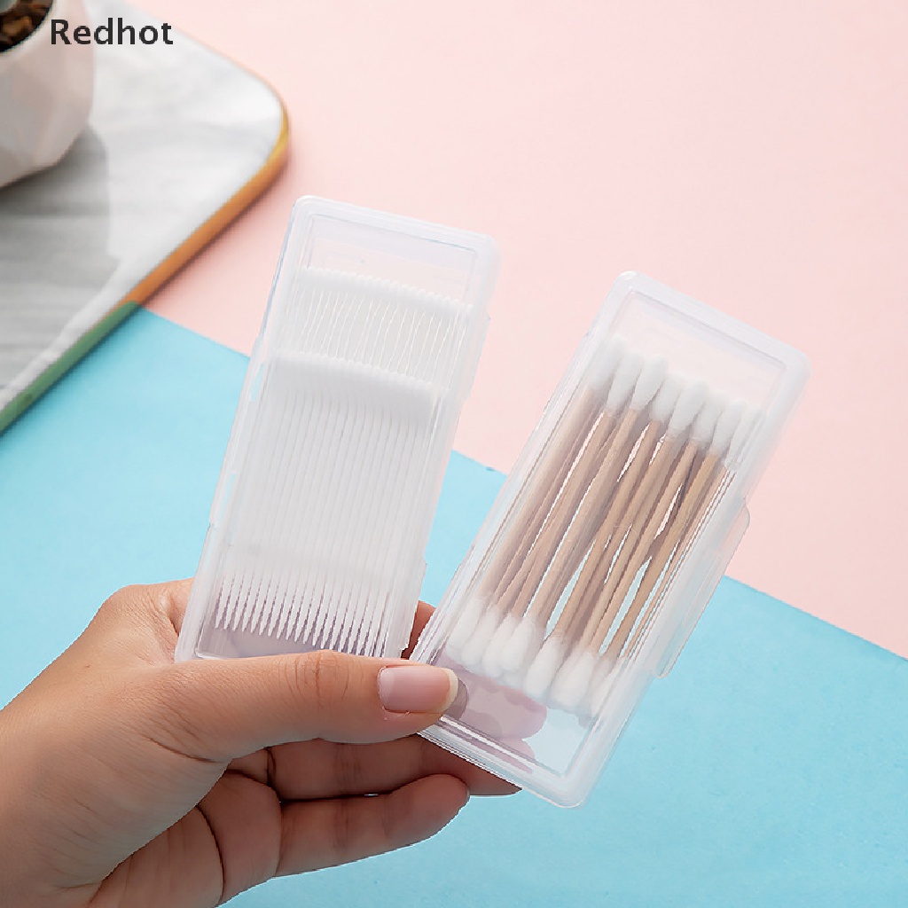 <Redhot> กล่องยาเดินทางแบบพกพาที่ใส่ผ้าฝ้ายเคสกล่องเครื่องประดับไหมขัดฟันของทารกในครรภ์ลดราคา