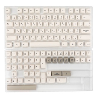 Yili ชุดปุ่มกดคีย์บอร์ด PBT แบบเปลี่ยน สําหรับคีย์บอร์ด Mechanical 126 ชิ้น