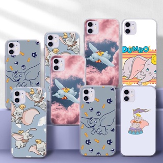 เคสโทรศัพท์มือถือแบบนิ่ม TPU ใส ลายดัมโบ้น่ารัก 42WES สําหรับ Samsung A01 EU A02 M02 A02S A03S A10 A10S A11 A12 A20 A30 A20S