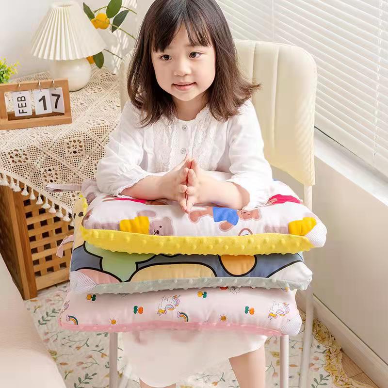พร้อมส่ง👶หมอนเด็ก สามารถช่วยให้เด็กนอนหลับ ผ้าฝ้าย หลับให้สบายนะ 50x30cm