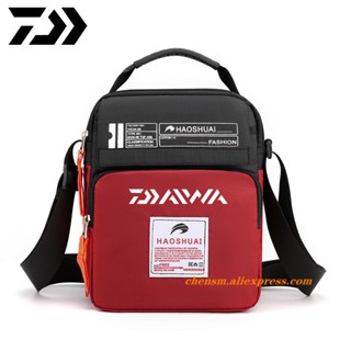 Daiwa ใหม่ กระเป๋าสะพายไหล่ลําลอง ผ้าแคนวาส กันน้ํา เหมาะกับการพกพาเดินทาง เล่นกีฬา ตกปลา สําหรับผู้ชาย 2023