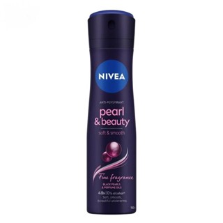 Nivea นีเวีย สเปรย์ เพิร์ล แอนด์ บิวตี้ แบล็ค เพิร์ล 150 มล.