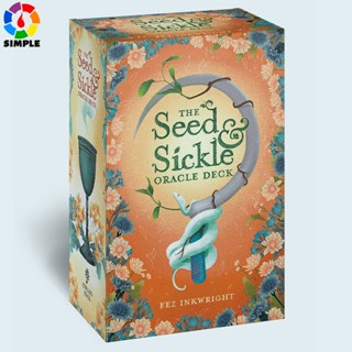 The Seed Sickle Oracle Deck Tarot Card Prophecy Divination Deck