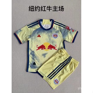 [ชุดเด็ก] เสื้อผ้าเด็ก ลาย New York Red Bull 23-24 16-28 หลา DNFR