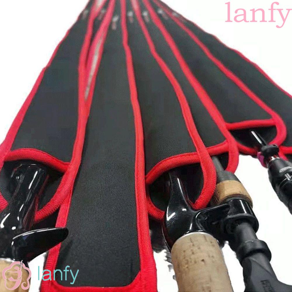 Lanfy กระเป๋าใส่คันเบ็ดตกปลา แบบนิ่ม จุของได้เยอะ ทนต่อการสึกหรอ