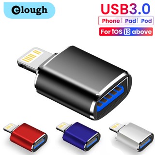 Elough อะแดปเตอร์ USB3.0 OTG สําหรับโทรศัพท์มือถือ U Disk 1OS Male to USB 3.0