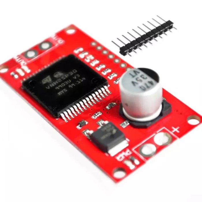 Monster Moto Shield โมดูลไดร์เวอร์รถจักรยานยนต์ PWM VNH2SP30 สะพานเต็ม 14A