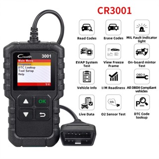 Launch X431 CR3001 เครื่องสแกนเนอร์อ่านโค้ดรถยนต์ Obd2 OBDII EOBD