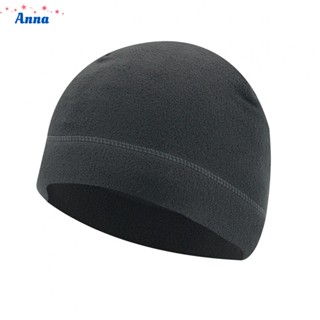 【Anna】1pc Unisex Polar Fleece Cap Warm Outdoor Sports Skiing Cycling Parts Beanie Hat