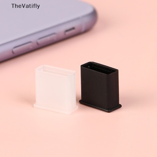 [TheVatifly] ฝาครอบพลาสติกโปร่งแสง ป้องกันฝุ่น USB 10 ชิ้น [Preferred]