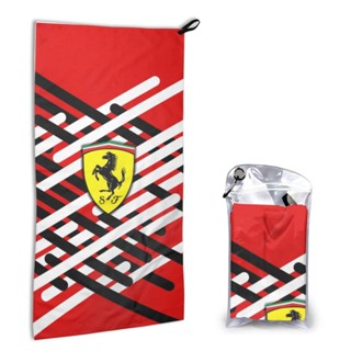 Ferrari ผ้าขนหนูอาบน้ํา ดูดซับน้ํา แห้งเร็ว ขนาด 40x80 ซม. สําหรับสระว่ายน้ํา โยคะ ตั้งแคมป์ สัตว์เลี้ยง ของขวัญ