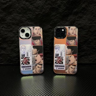 เคสโทรศัพท์มือถือ กันกระแทก ลายการ์ตูน Sakuragi Flower Road Rukawa Maple Slam Dunk สําหรับ iPhone 14 13 12 11 Pro Max X XR XSMAX