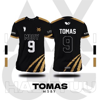 พร้อมส่ง เสื้อยืดลําลอง แขนสั้น พิมพ์ลายอนิเมะ Jersey สําหรับเด็ก และผู้ใหญ่ ไซซ์ XS-3XL 100 ซม. -160 ซม.