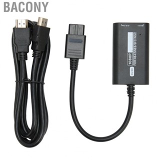 Bacony HD Multimedia Interface Adapter Cable 1080P Multifunction Retro Game Console Video Converter for  for Projector for Game