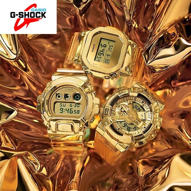 GM-110SG-9APR Glacier Gold Series นาฬิกาสปอร์ต GM-6900SG-9PR GM-5600SG-9PR นาฬิกาสปอร์ตนาฬิกาอุปกรณ์