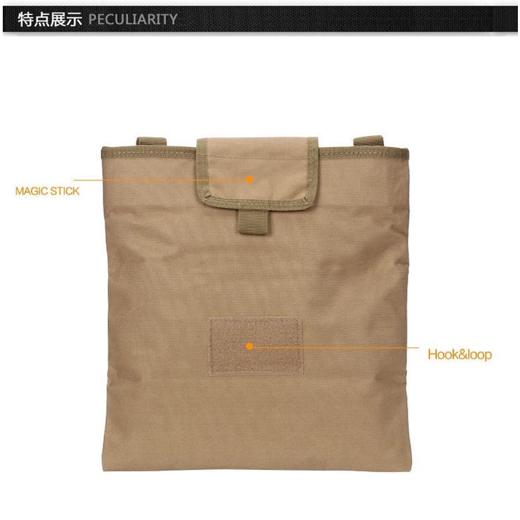 Luc Molle กระเป๋าคาดเอว EDC แบบพกพา พับได้ สําหรับกิจกรรมกลางแจ้ง - รูปที่ 3