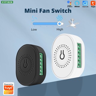 Tuya สวิตช์ควบคุมความเร็วพัดลมติดเพดาน Wifi DIY สําหรับ Google Home Alexa Tuya
