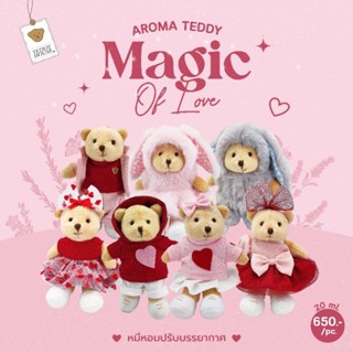 🔥 TEDDY HOUSE:Teddy   Aroma Teddy Magic Of Love - ขนาด 20 ml. หมีหอม หมีหอมปรับอากาศ