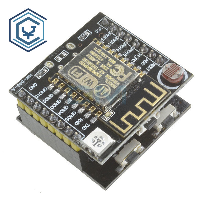 ESP8266 ESP-12F ESP12F CH340 WIFI Serial Witty Cloud Development Board MINI Nodemcu USB ถึง TTL Micr
