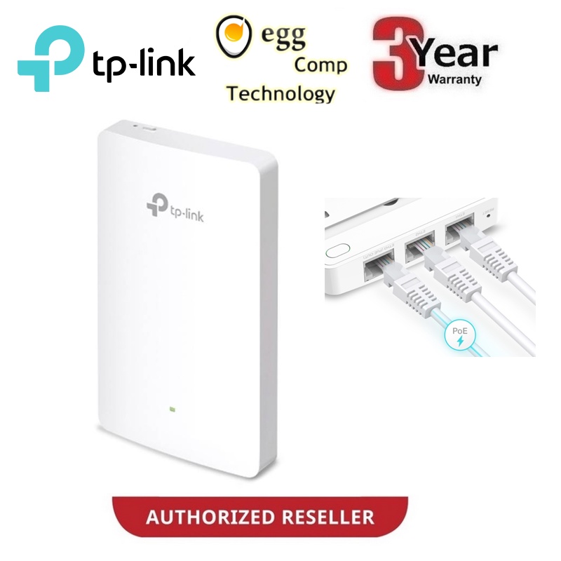 TP-Link EAP615-Wall AX1800 Wall Plate WiFi 6 Access Point EAP615 wall
