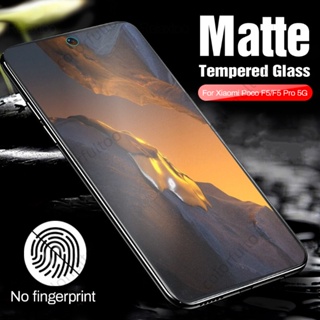 Frosted Glass Protective Film For Xiaomi Poco F5 Pro 5G F 5 F5Pro F4 F3 GT F4GT F3GT X3 Pro NFC X3Pro Full Cover 9H Matte Anti-fingerprint Tempered Glass Screen Protector