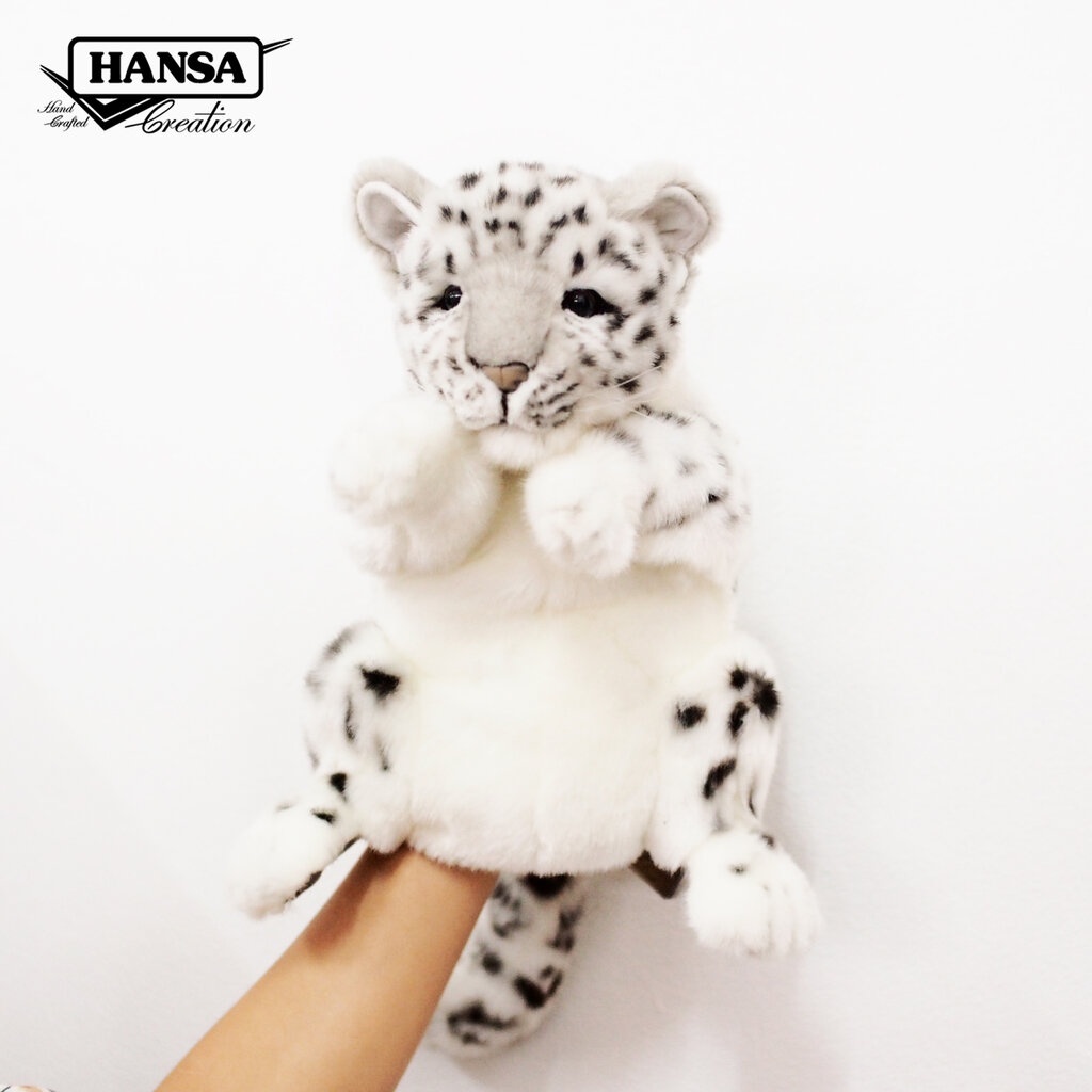 7502 ตุ๊กตามือ เสือดาวหิมะ Snow Leopard Puppet
