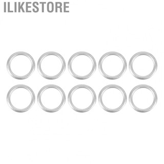 Ilikestore 10 Pcs Oil Drain Plug Gaskets N0138157 Strainer Washers Replacement For A4