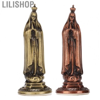 Lilishop Mini Virgin Statue  Vivid Decorative Virgin Mary Sculpture  for Thanksgiving