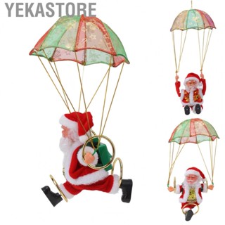 Yekastore Parachute Old Man Ornaments Parachute Christmas Ornaments Lovely Shape for Window for Kids