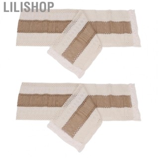 Lilishop Linen Table Runner  Table Runner Holiday 2pcs  for  Tables