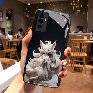 Dmy เคสโทรศัพท์มือถือกระจกนิรภัย สําหรับ vivo V23e V27 pro V25 V25e V23 V21 V21e V20 pro V20se V19 V17 pro V15 V11i S1 pro