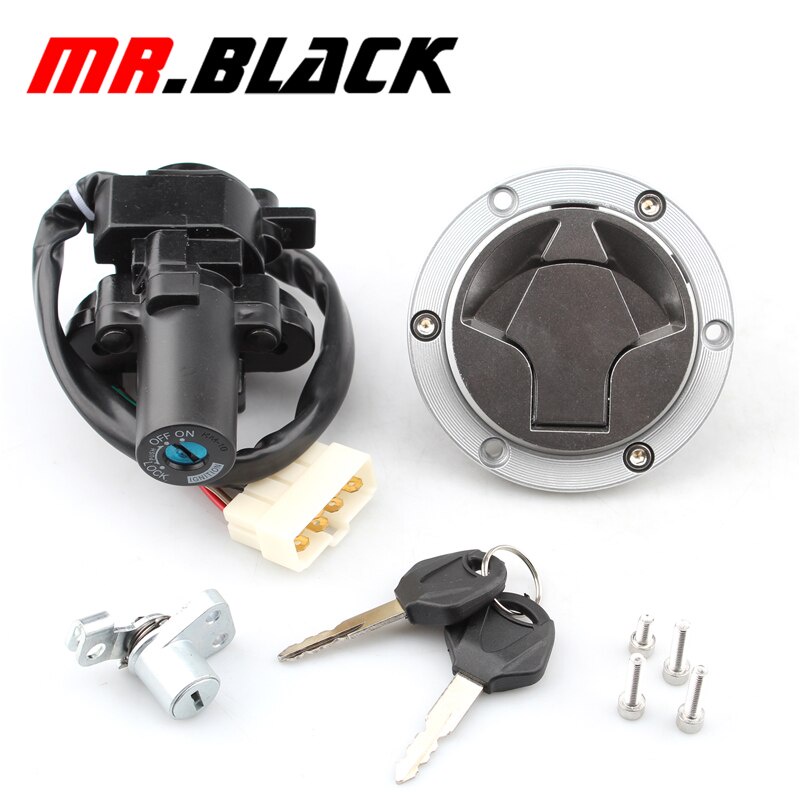 ชุดกุญแจสวิตช์ล็อครถจักรยานยนต์ ABS สําหรับ Kawasaki EX250 EX300 Ninja 250 300 ER250 300 Z250 Z300 B