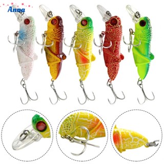 【Anna】Bait 5cm 4g Artificial Bait Fishing Lures Grasshopper Insect Sea Fishing