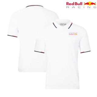 ใหม่ล่าสุด เสื้อโปโลแขนสั้น ลายทีมแข่งรถ F1 และเสื้อยืดโปโล สีแดง แฟชั่นฤดูร้อน สําหรับผู้ชาย และผู้หญิง 2022