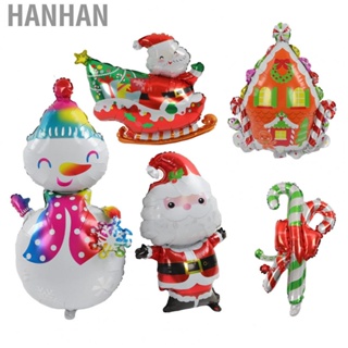 Hanhan Christmas Foil Balloons Lovely Christmas Ballons Decoration Kit  for Christmas Party for Christmas Tree Decorations for Birthday