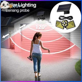 ❉ดีที่สุด❉ โคมไฟ LED พลังงานแสงอาทิตย์ กันน้ํา ปรับได้ 220mAh 48W สําหรับบ้าน และสวน